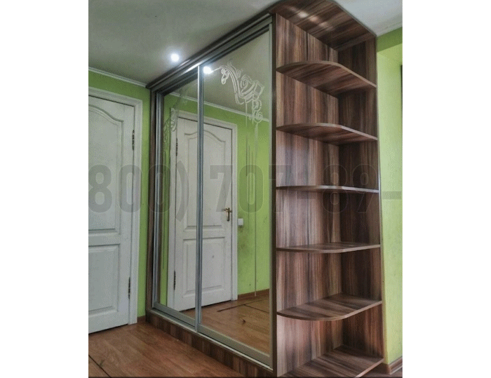 Шкаф с пескоструйным рисунком в Солнечногорске